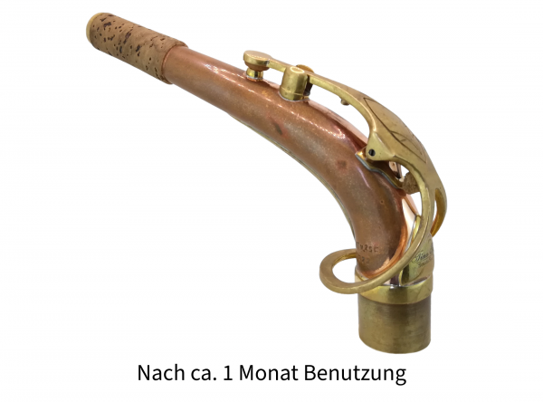 SST S-Bogen für Alt Saxophone Modell NS, Rev nach ca. 1 Monat Benutzung