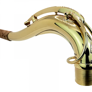 SST S-Bogen für Tenor Saxophone Modell Old French, Harlem Stone Messing 1