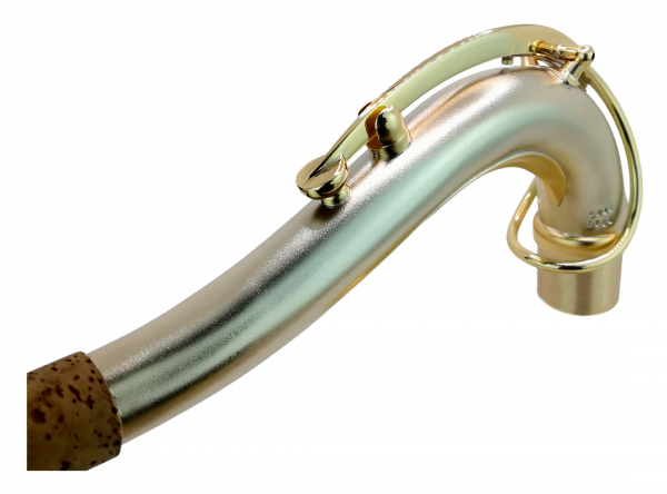 SST S-Bogen für Tenor Saxophone Modell Old French Sondermodell (für Joe Lovano) Neusilber sandgestrahlt 3